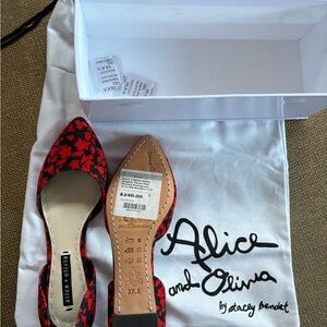 Alice + Olivia Red Women's Shoes